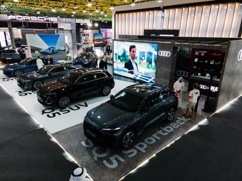 أودي تطلق Q5 و A6 الجديدتين وسط تجارب تفاعلية وإطلالات مؤثرة