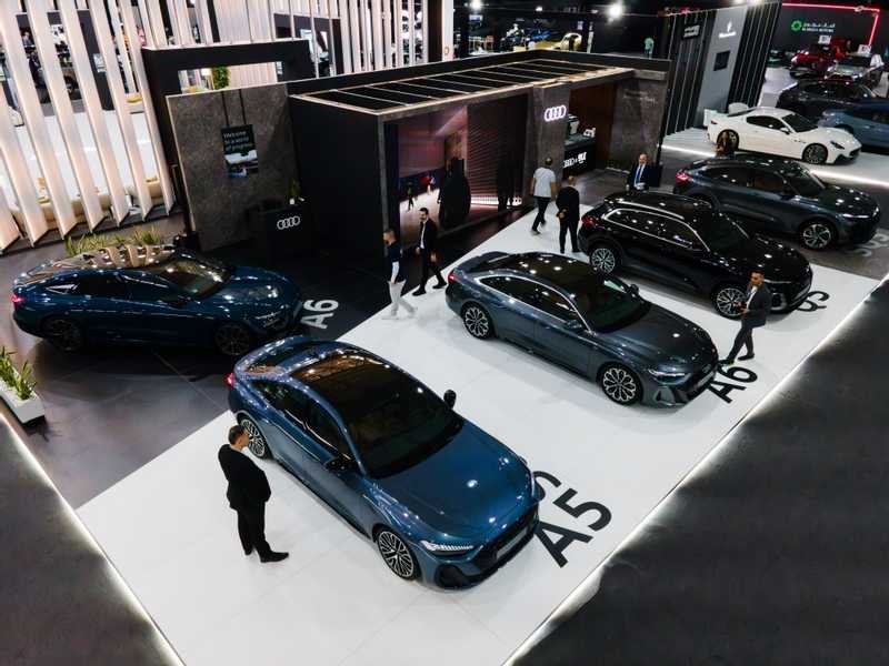 أودي تطلق Q5 و A6 الجديدتين وسط تجارب تفاعلية وإطلالات مؤثرة