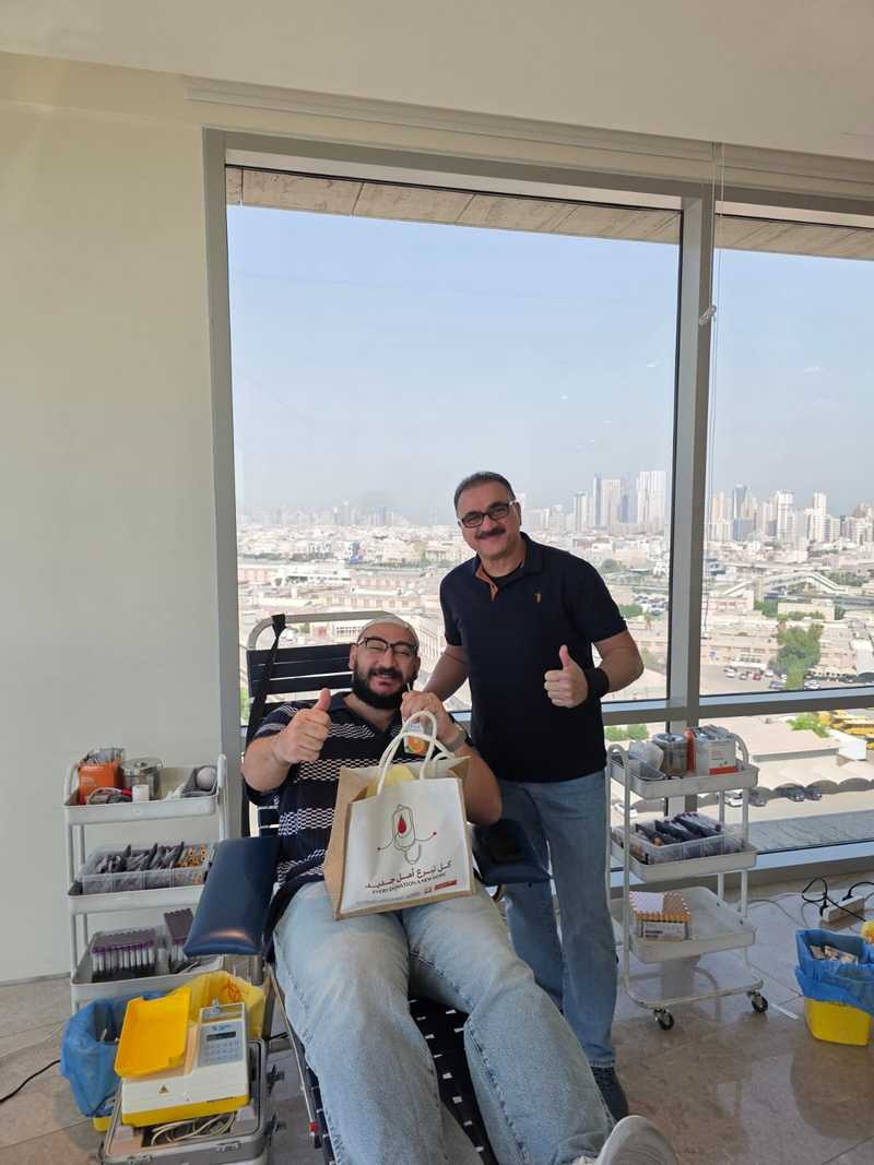 الحميضي للصناعات الغذائية تنظم حملة للتبرع بالدم