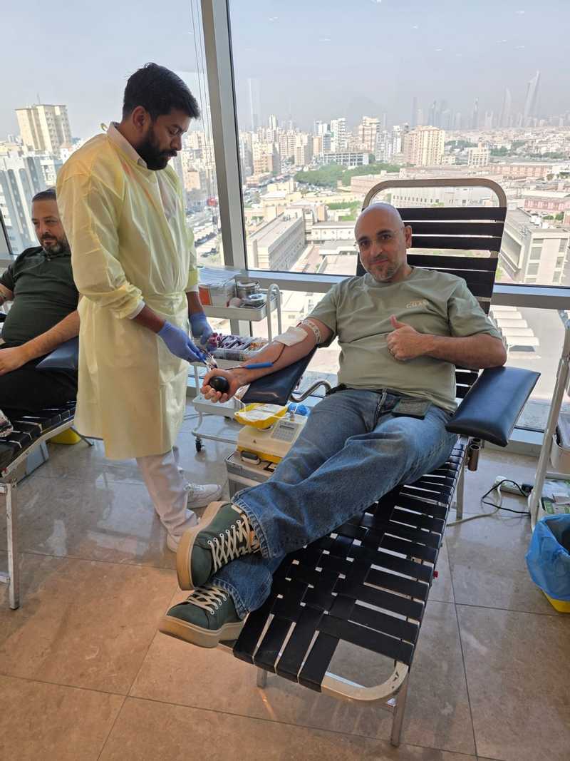 الحميضي للصناعات الغذائية تنظم حملة للتبرع بالدم