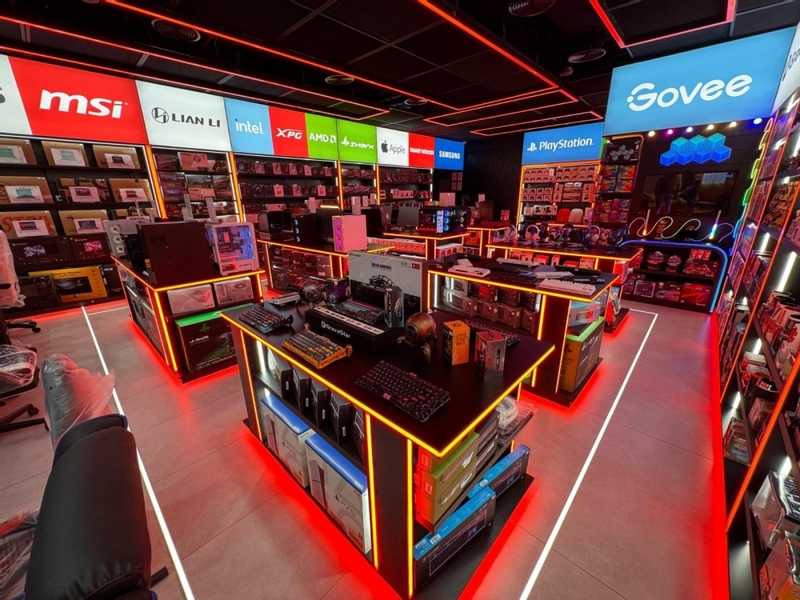 إفتتاح Level Up للألعاب والتكنولوجيا في أسواق القرين