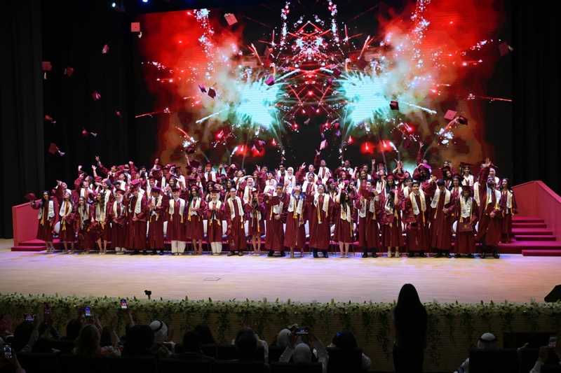 المدرسة المتحدة الأمريكية تحتفي بدفعة 2026