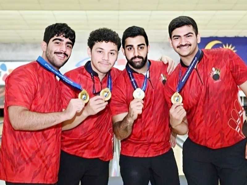 أبطال الكويت في البولينغ يحصدون ذهبيتين ببطولة آسيا للشباب