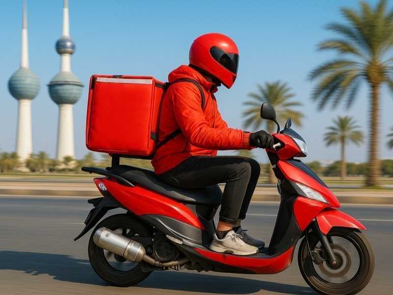 استئناف عمل دراجات توصيل الطلبات الاستهلاكية مطلع سبتمبر