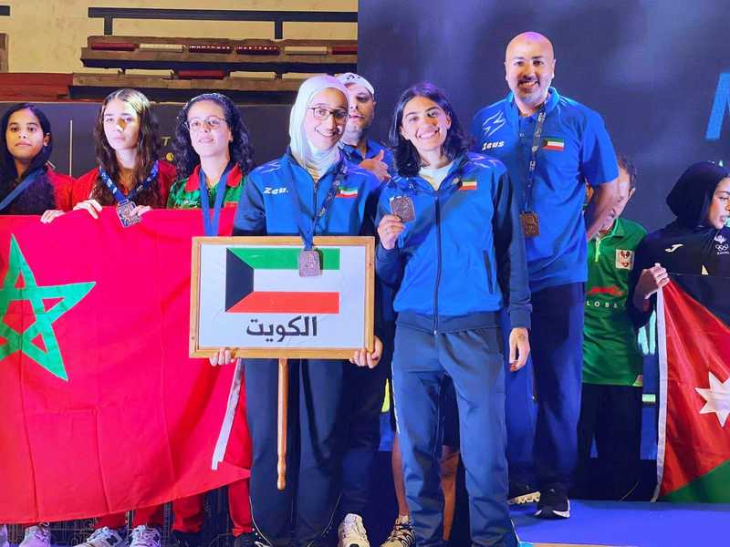 «ذهبية» و4 «برونزيات» لأبطال وبطلات الكرة الطاولة في «العربية»