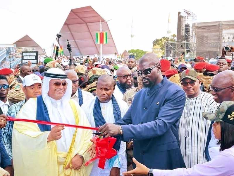 افتتاح مشروع في غينيا بتمويل كويتي