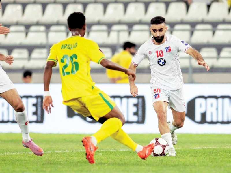 «الأبيض» يتعادل مع السيب في «التحدي الآسيوي»