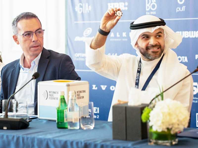 الغربللي: BNK مستمرة في دعم أبطال البادل