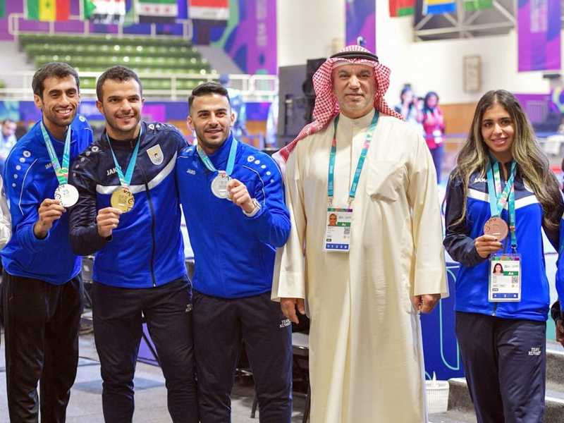 القناعي حصد «الذهبية» الأولى.. و«فضية» للألعاب الإلكترونية