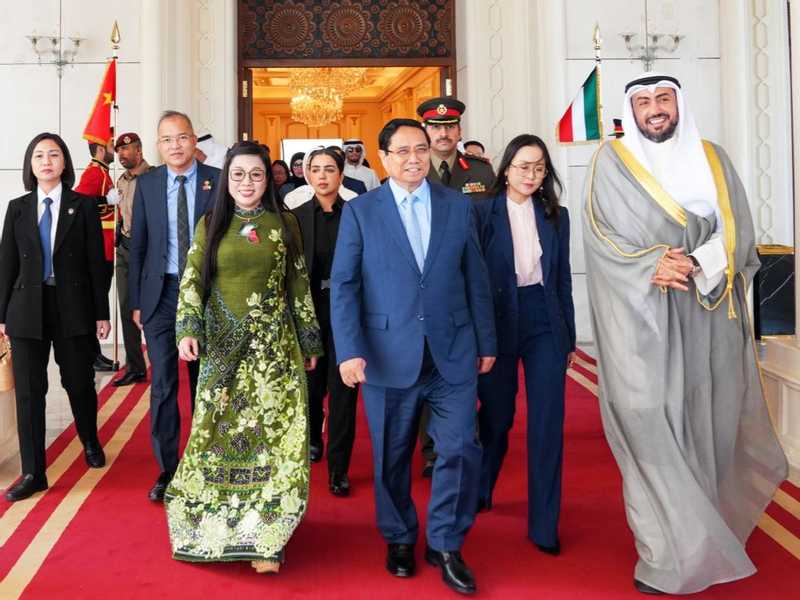 رئيس الوزراء الفيتنامي اختتم زيارته للبلاد: 9 مسارات لتعزيز التعاون مع الكويت