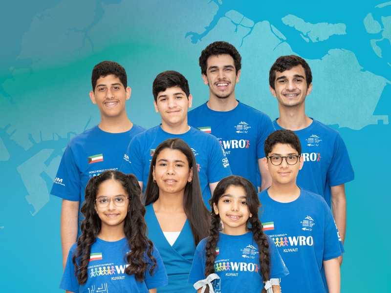 8 كويتيين إلى نهائيات أولمبياد الروبوتات العالمي