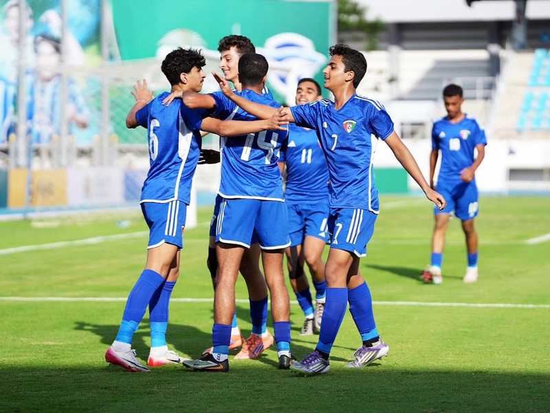 «أزرق الناشئين» يتجاوز منغوليا بـ«خماسية»