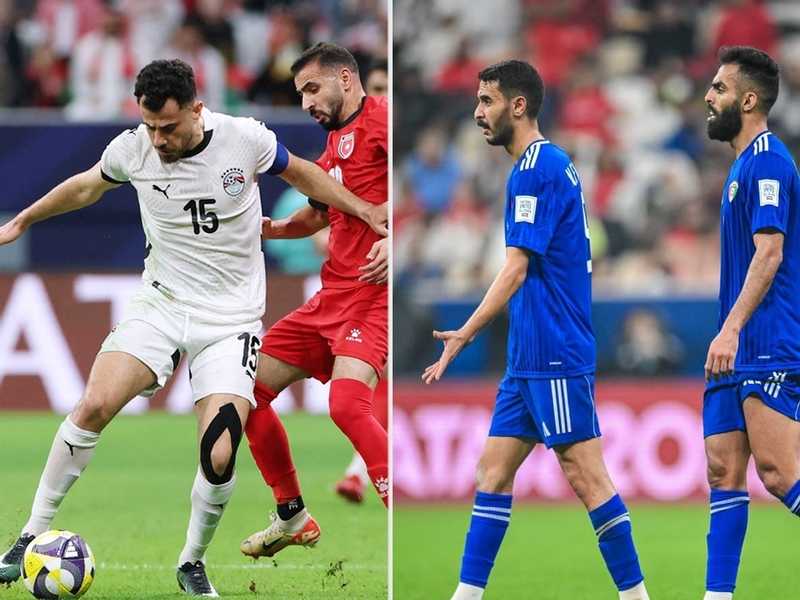 الأزرق والفراعنة يودعان كأس العرب بعد خسارتهما من الإمارات والأردن