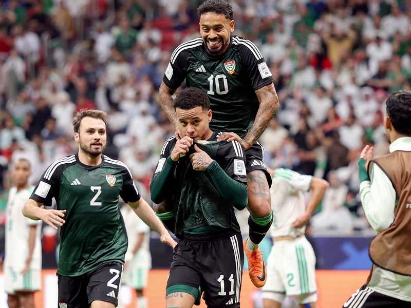 الإمارات تهزم الجزائر بركلات الترجيح وتصعد لنصف نهائي كأس العرب