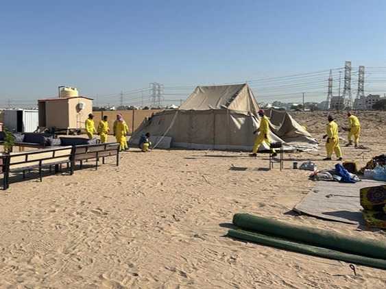 البلدية: إزالة 167 مخيماً مخالفاً في المنطقة الجنوبية