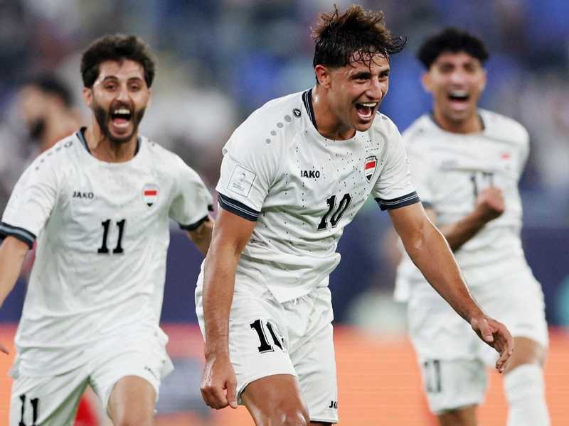 العراق يفوز على البحرين في أولى مبارياته بكأس العرب 