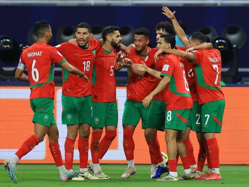 المغرب يفوز على سوريا .. ويتأهل لنصف نهائي كأس العرب