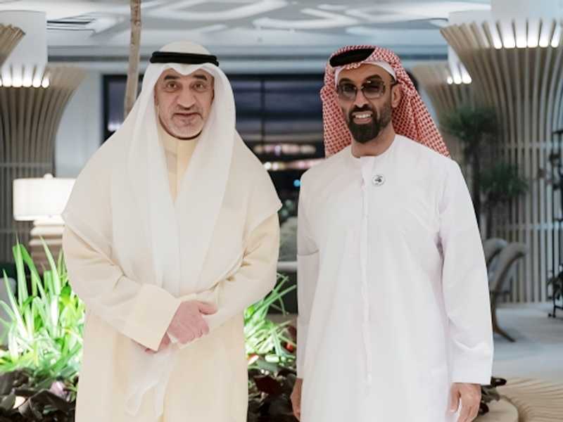 اليوسف يبحث مع طحنون بن زايد تعزيز العلاقات والقضايا المشتركة