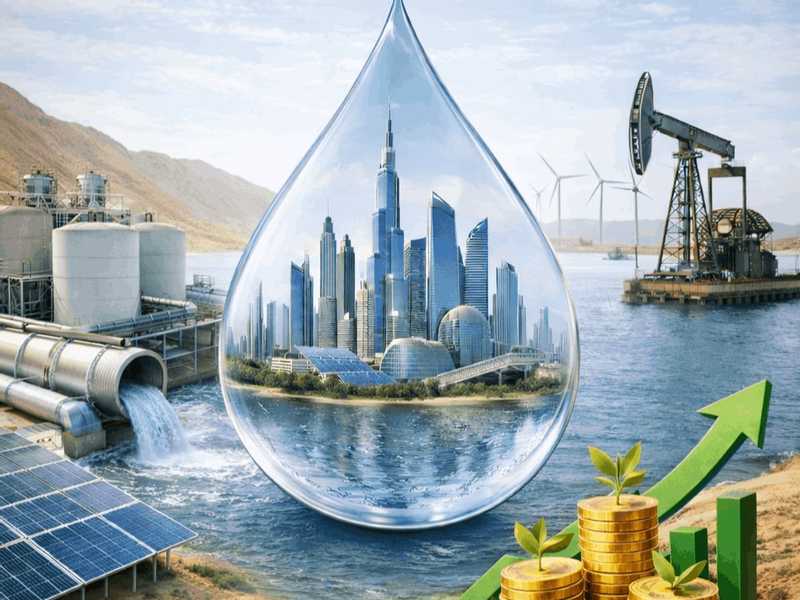 الخليج يحوّل شحّ المياه إلى محرّك اقتصادي جديد