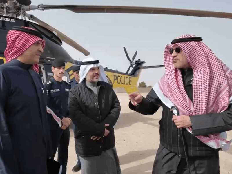 النائب الأول لرئيس مجلس الوزراء ووزير الداخلية يقوم بجولة أمنية ميدانية في العبدلي