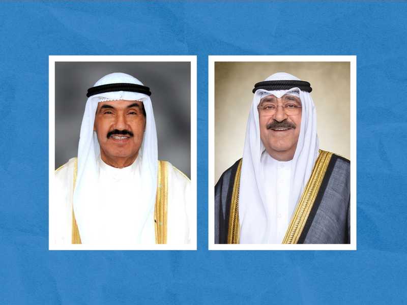 سمو الأمير يتلقى رسالة تهنئة من سمو الشيخ ناصر المحمد بمناسبة مرور عامين على تولي سموه مقاليد الحكم