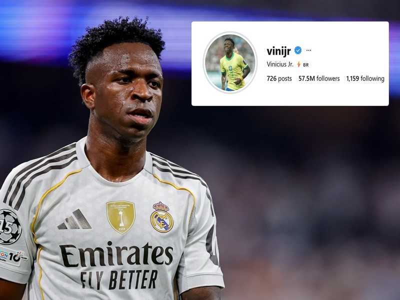 فينيسيوس يلوّح بمغادرة الريال