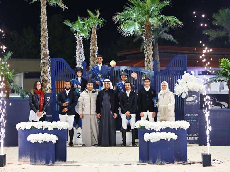 ثُنائية دولية للفارس فواز الراشد في قفز الحواجز