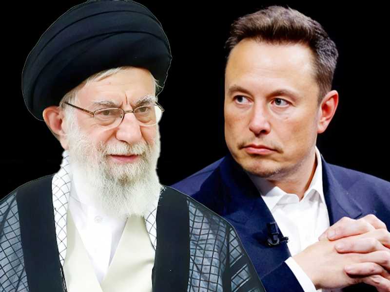 ماسك يرد بالفارسيه علي خامنئي: عدم استسلامكم.. اضغاث احلام
