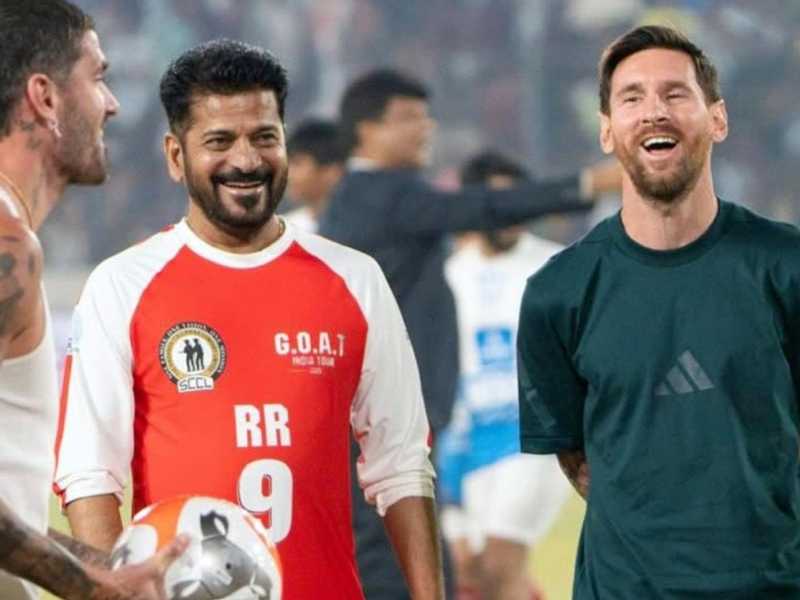 من الشخص الذي حصل على فرصة اللعب مع ميسي بالهند؟