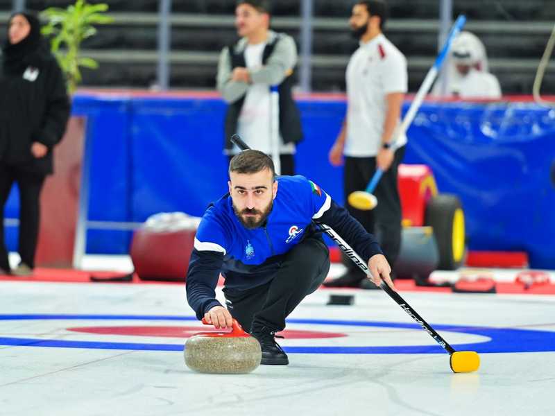 منتخب الكيرلنغ ثالثاً في بطولة قطر الدولية