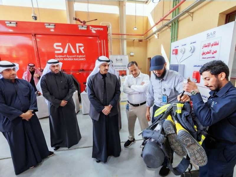 وفد «الإطفاء» زار السعودية: استعدادات لمواكبة مشاريع السكك الحديدية