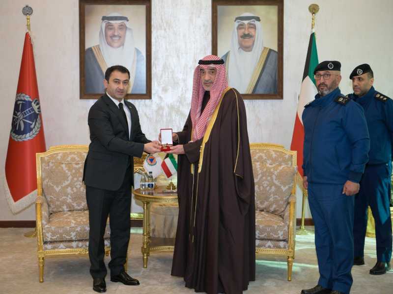   المنظمه الدوليه للحمايه المدنيه تمنح وسام «الامر الدولي» للنائب الاول  