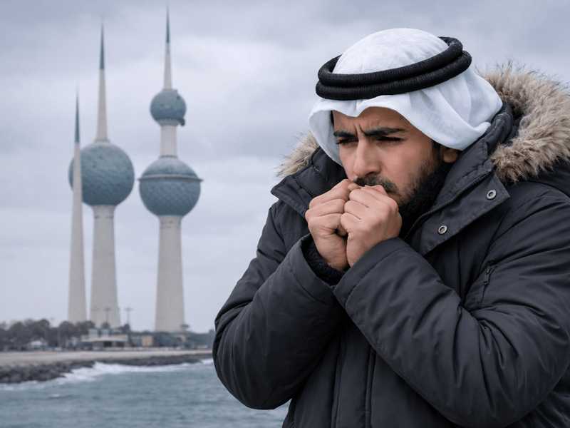 «الارصاد»: الحراره اقل من 4 درجات.. وفرص لتكون الصقيع