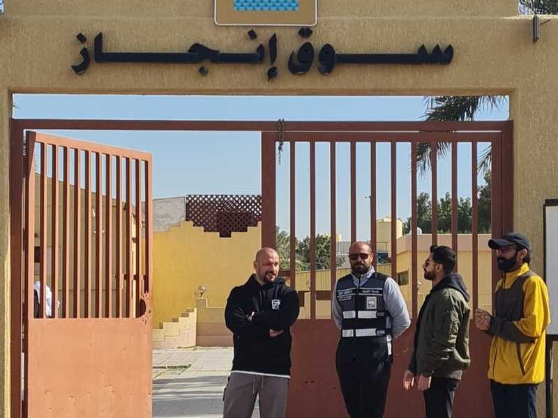 البلديه اخلت سوق «انجاز» بالكامل بالتعاون مع «الداخليه»