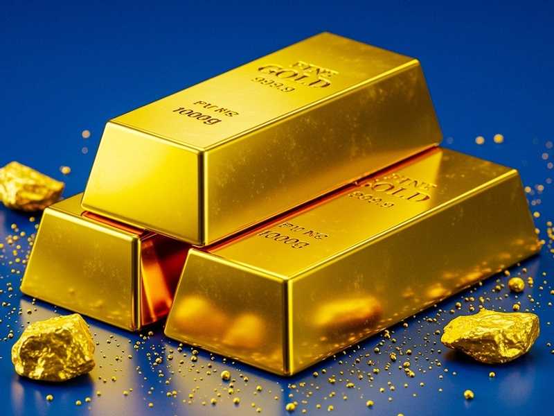 الذهب يتجاوز 5000 دولار للمره الاولي في التاريخ