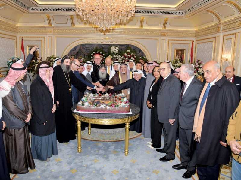 الكنيسه المصريه اقامت قداس عيد الميلاد: الكويت موطن التعايش والتاخي والسلام