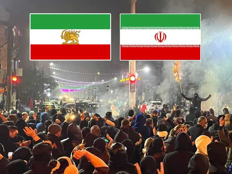 «اكس» تستبدل علم ايران الحالي بعلمها القديم قبل 1979