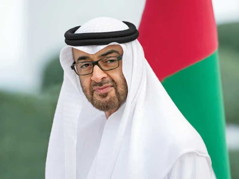 الرئيس الاماراتي يقبل دعوه امريكا للانضمام الي مجلس السلام