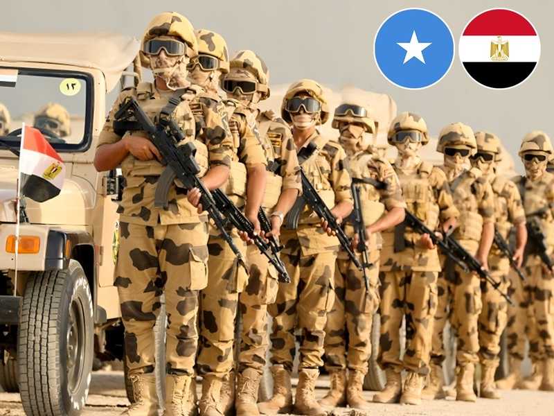 مصر ترسل قوات عسكريه كبيره الي الصومال لدعم الامن والاستقرار