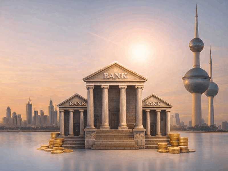 البنوك الكويتيه تتمتع بصافي اصول خارجيه قويه