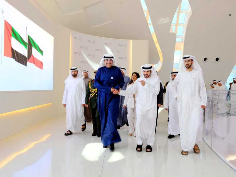 «الامارات والكويت.. اخوه الي الابد»