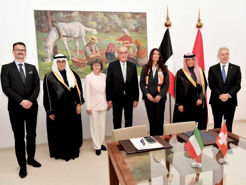 الرئيس السويسري: تعزيز التعاون الاقتصادي والعلمي مع الكويت