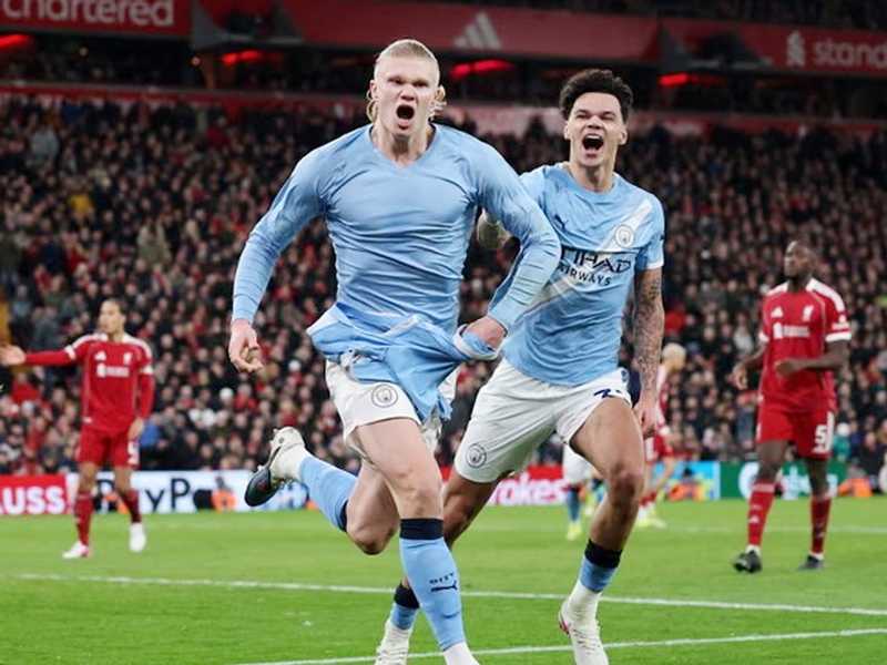 السيتي يهزم ليفربول في ملحمه كرويه كبري