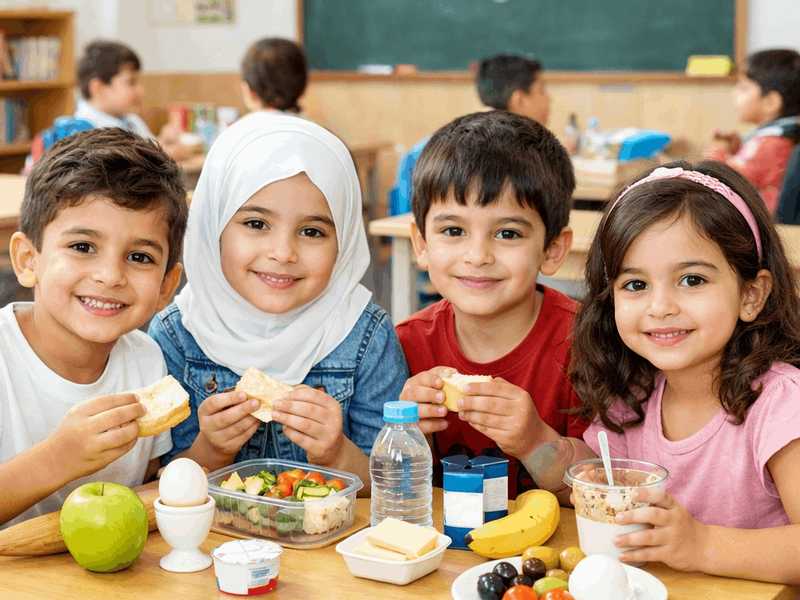 منظمه الصحه العالميه لدول العالم: شجعوا الاطفال علي تناول الطعام الصحي بالمدارس