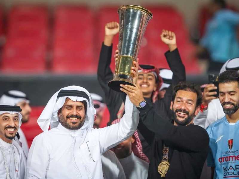 المشعان لـ القبس: فخور بعوده الرفاع لمنصات التتويج