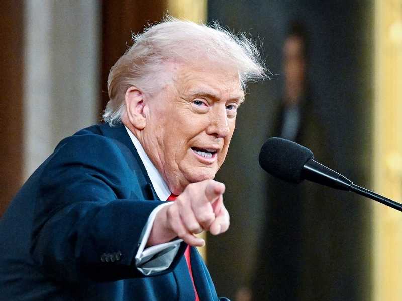 ترامب: فوجئنا بالهجمات الايرانيه علي الدول العربيه