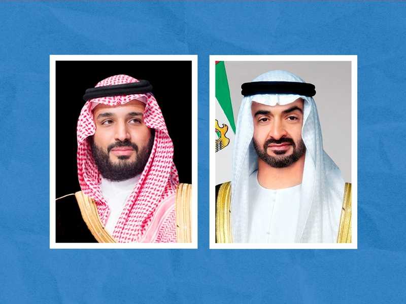 رئيس الامارات يتلقي اتصالا من ولي العهد السعودي