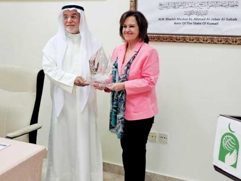 «مفوضيه اللاجئين» تجدد لقب «رائد العطاء» لجمال النوري