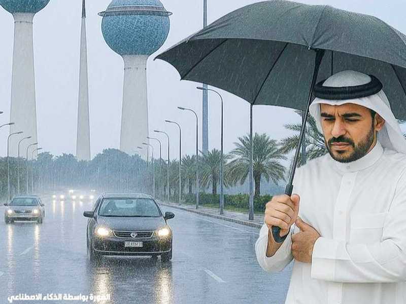 امطار من الليله حتي الجمعه.. رعديه علي بعض المناطق