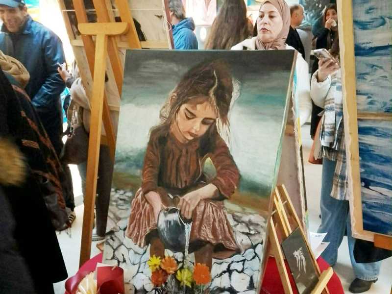 «هن يرسمن».. معرض فن تشكيلي في تونس